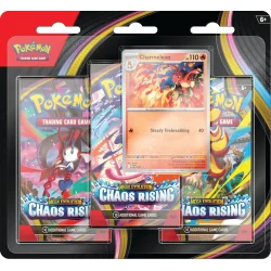 Pok�mon Mega Evolution - Chaos Rising Blister 3Pack | 22. Maj 2026 |