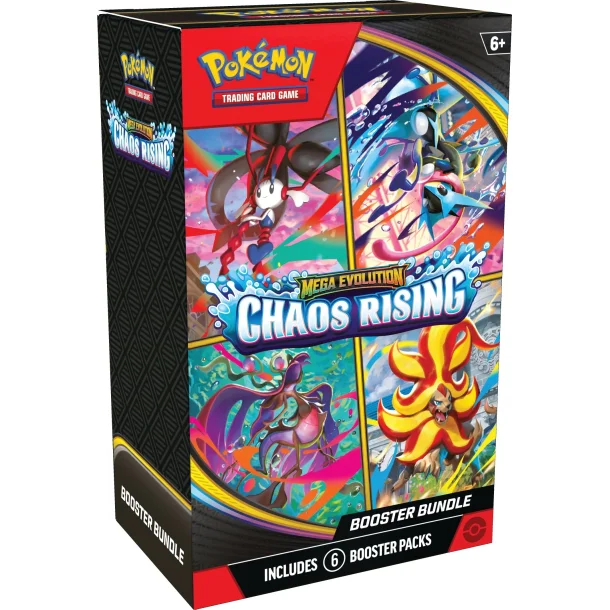 Pok�mon Mega Evolution - Chaos Rising Boosterbundle | 22. Maj 2026 |