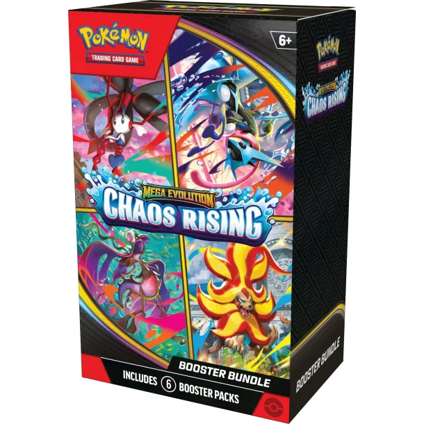 Pok�mon Mega Evolution - Chaos Rising Boosterbundle | 22. Maj 2026 |