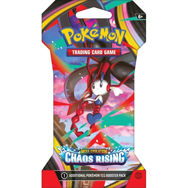 Pok�mon Mega Evolution - Chaos Rising Sleeved boosterpack | 22. Maj 2026 |