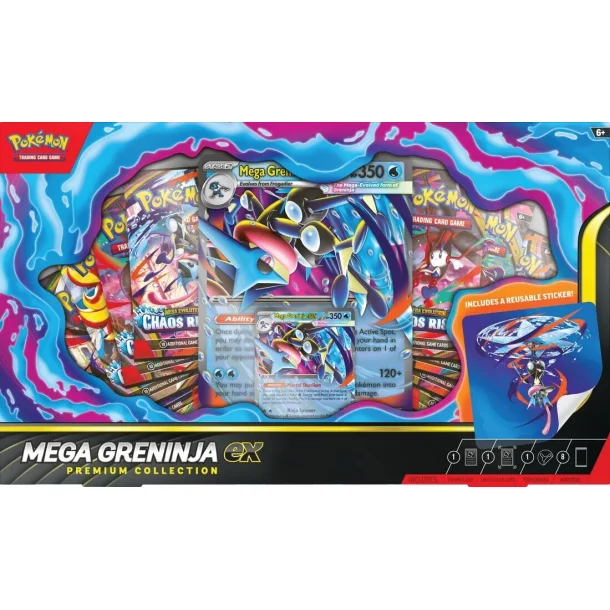 Pok�mon Premium EX Box | Mega Greninja | 3. juli 2026 |