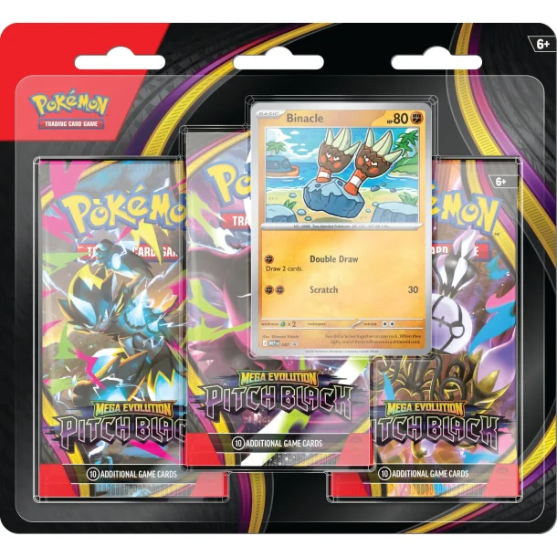 Pok�mon Mega Evolution - Pitch Black Blister 3Pack | 17. juli 2026 |