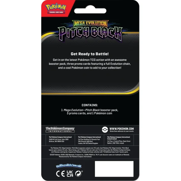 Pok�mon Mega Evolution - Pitch Black Premium Checklane | 17. juli 2026 |