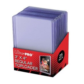 Ultra Pro Toploader | clear regular | 25 stk |