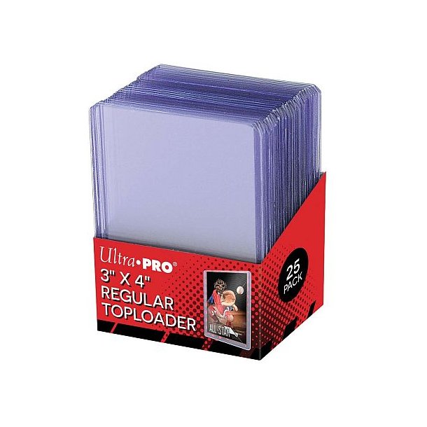Ultra Pro Toploader | clear regular | 25 stk |