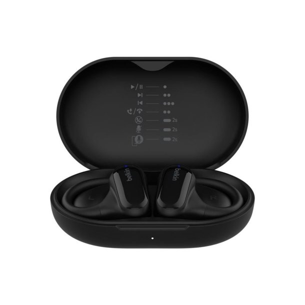 SoundForm clearfit open-ear wireless earbuds,black