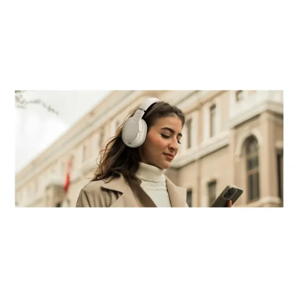 SoundForm isolate noise cancelling headphones, sand