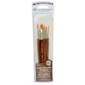 Penselst Roysl & Langnickel 6 stk.