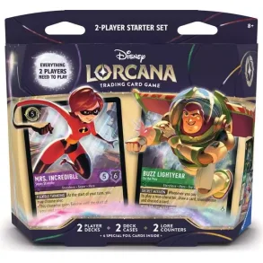 Disney Lorcana - Wilds Unknown | Set 12 | Two Player Starter Set | 26. oktober 2026 |