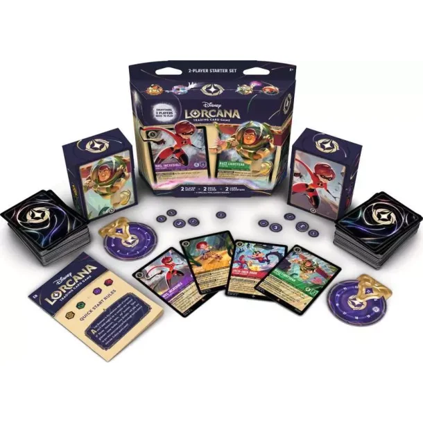 Disney Lorcana - Wilds Unknown | Set 12 | Two Player Starter Set | 26. oktober 2026 |