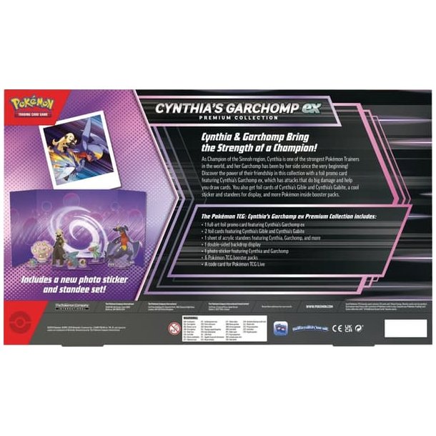 Pok&eacute;mon Cynthia's Garchomp EX Premium Collection