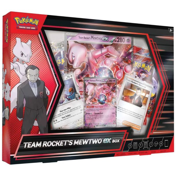 Pokmon TCG - Team Rockets Mewtwo EX box