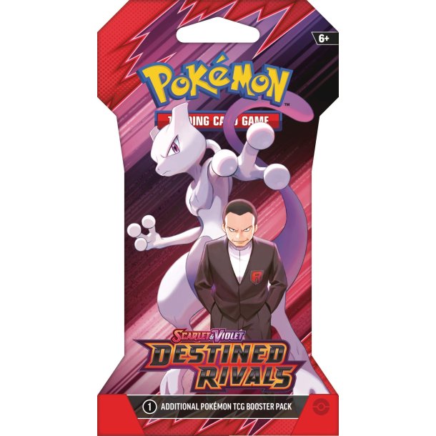 Pokemon TCG - Destined Rivals Boosterpack (Sleeved)
