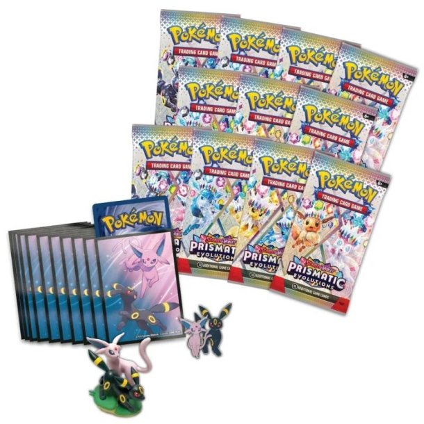 Pok&eacute;mon Prismatic Evolutions Premium Figure Collection &#150; Espeon &amp; Umbreon