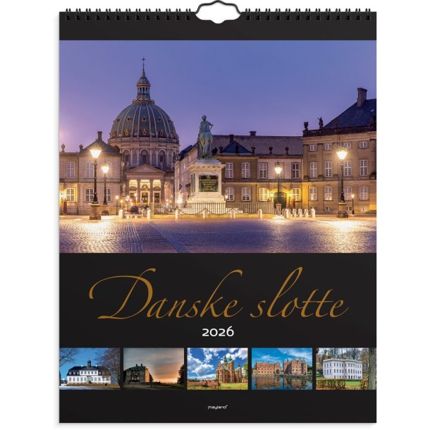 Mayland Vgkalender Danske slotte | 2026 |