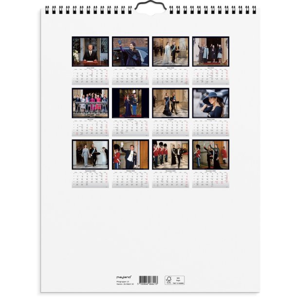 Vgkalender Kongehuset 2026