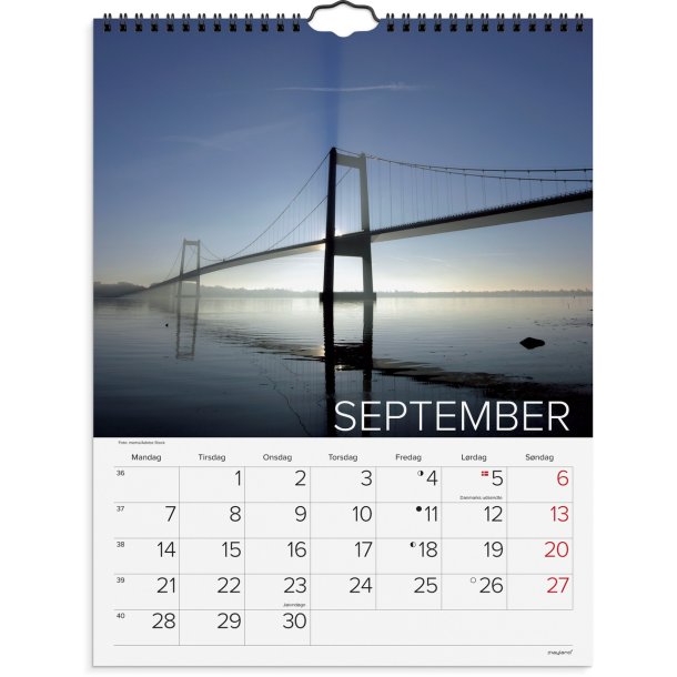 Vgkalender Dansk natur 2026