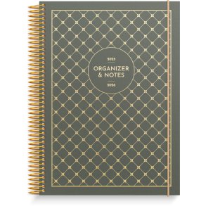 Mayland Studie Organizer & Notes A5 ugekalender grn | 2025/2026 |