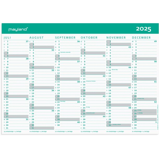 Studie Kartonkalender A4 | 2025/2026 |
