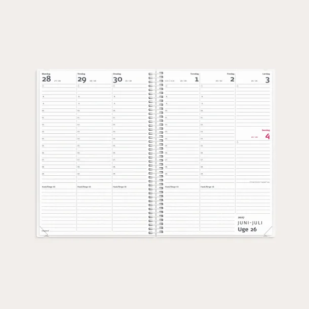 Studie L�rerkalender | A5 | 2026/2027 |