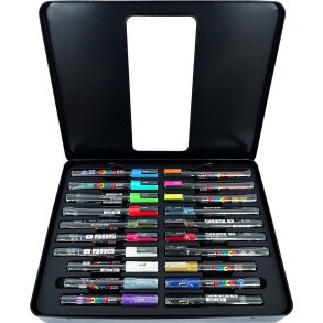 Uni Posca Street Art Metal Box