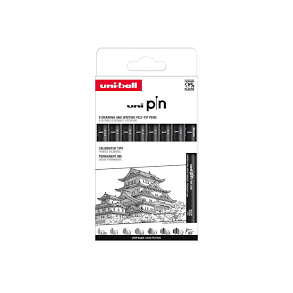 Uni Pin Set | x8 Classic | Sort