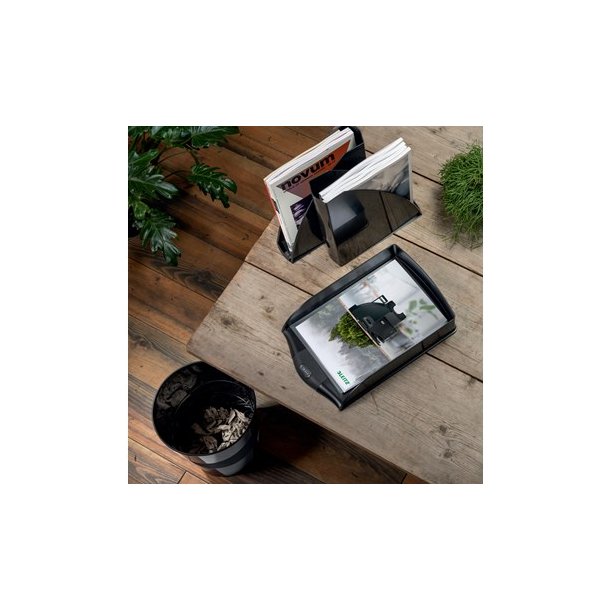 Papirkurv recycle 15 liter sort