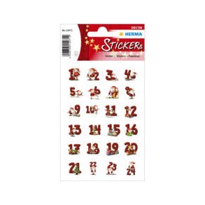 Herma | Klistermrker | Kalender jul 1-24