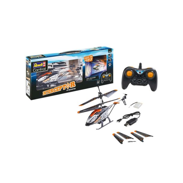 Helikopter med Anti-Crash funktion