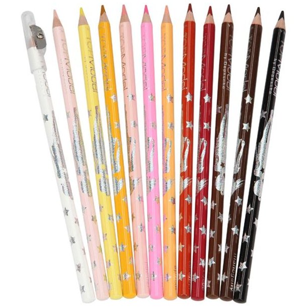 Top Model Farveblyanter Hud- og Hrtoner