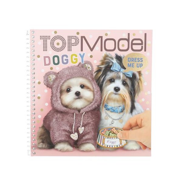 TOPModel Dress Me Up Stickerbook DOGGY