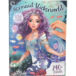 TOPModel Klisterm�rkebog Metalic Sticker MERMAID