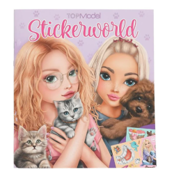 TOPModel Stickerworld KITTY and DOGGY