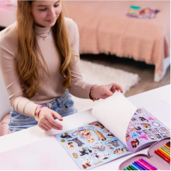 TOPModel Stickerworld KITTY and DOGGY