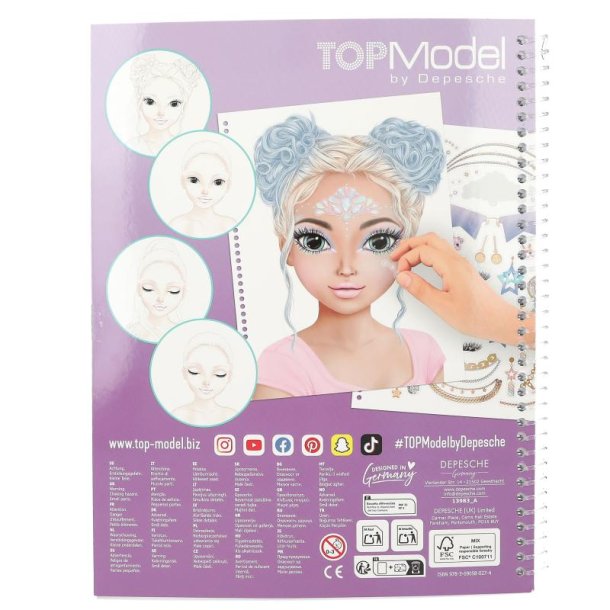 TOPModel Make up Designbog