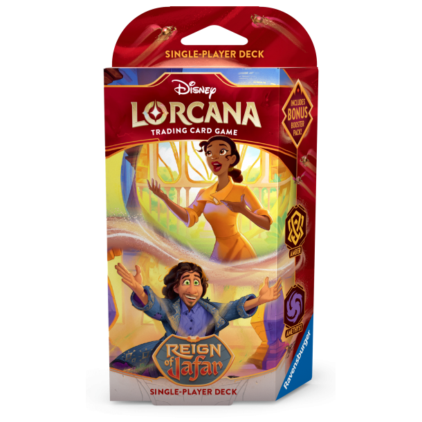 Disney Lorcana - Set 08 | Reign of Jafar - Tiana &amp; Bruno | Starter Deck |