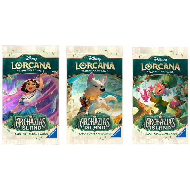 Disney Lorcana TCG - Set 07 | Archazia's Island | Booster Pack | 1 stk |