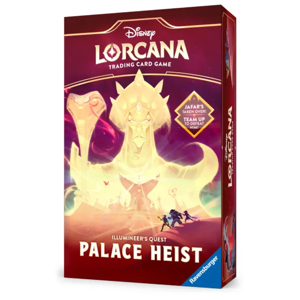 Disney Lorcana - Set 08 | Reign of Jafar - Illumineer's Quest | Palace Heist Gift Set |
