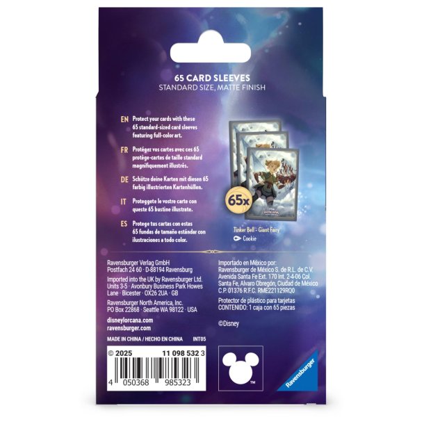 Disney Lorcana - Set 08 | Reign of Jafar - Tinker Bell | Deck Protecter |