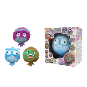 Splat Head Tie Dye Monster Blandede