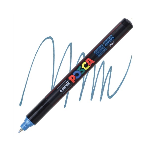 Uni Posca PC-1MR Metalic Blue