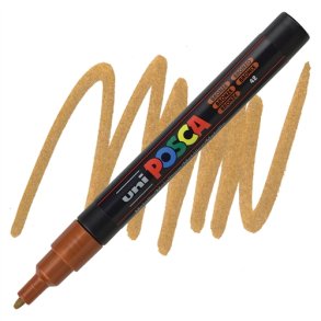Uni Posca PC-3M Bronze