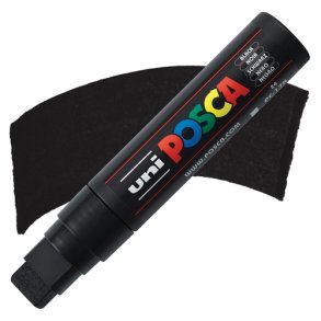 Uni posca marker 17k black
