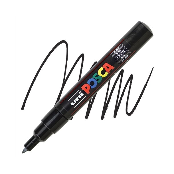 Uni posca 1M black 