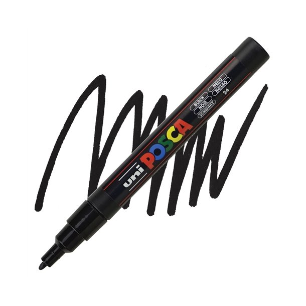 Uni Posca PC-3M Black