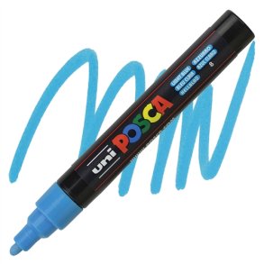 Uni Posca PC-5M Light Blue