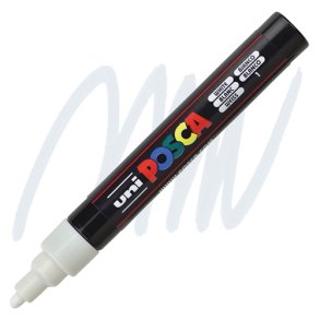 Uni Posca PC-5M White
