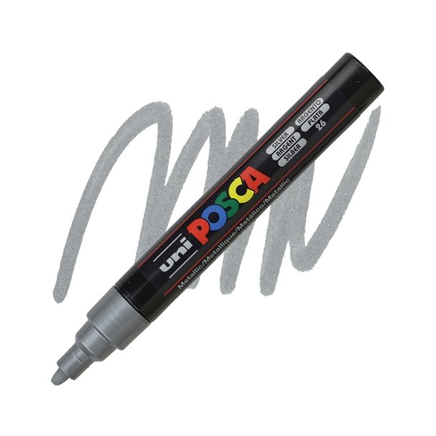 Uni Posca PC-5M Silver