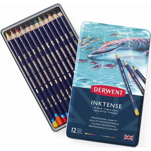 Derwent Inktense 12 stk