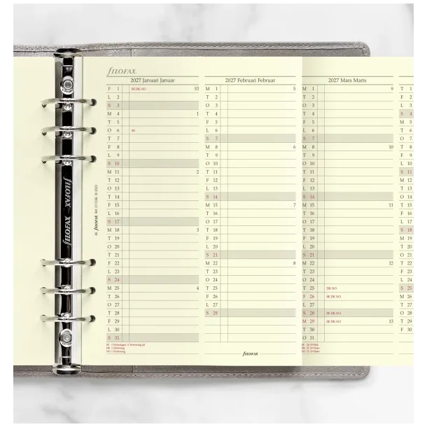 Filofax REFILL | �rsplan | A5 | 2027 |